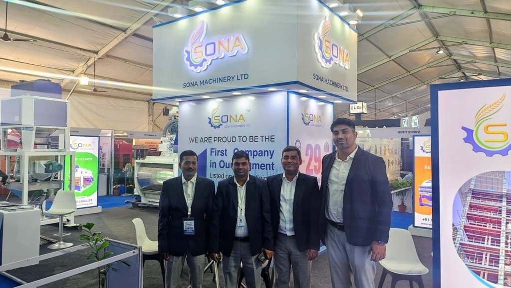 Sona Machinery Elevates Rice Milling with its Innovative Solutions at the 29th International Rice Grain Pro-Tech Expo 2024