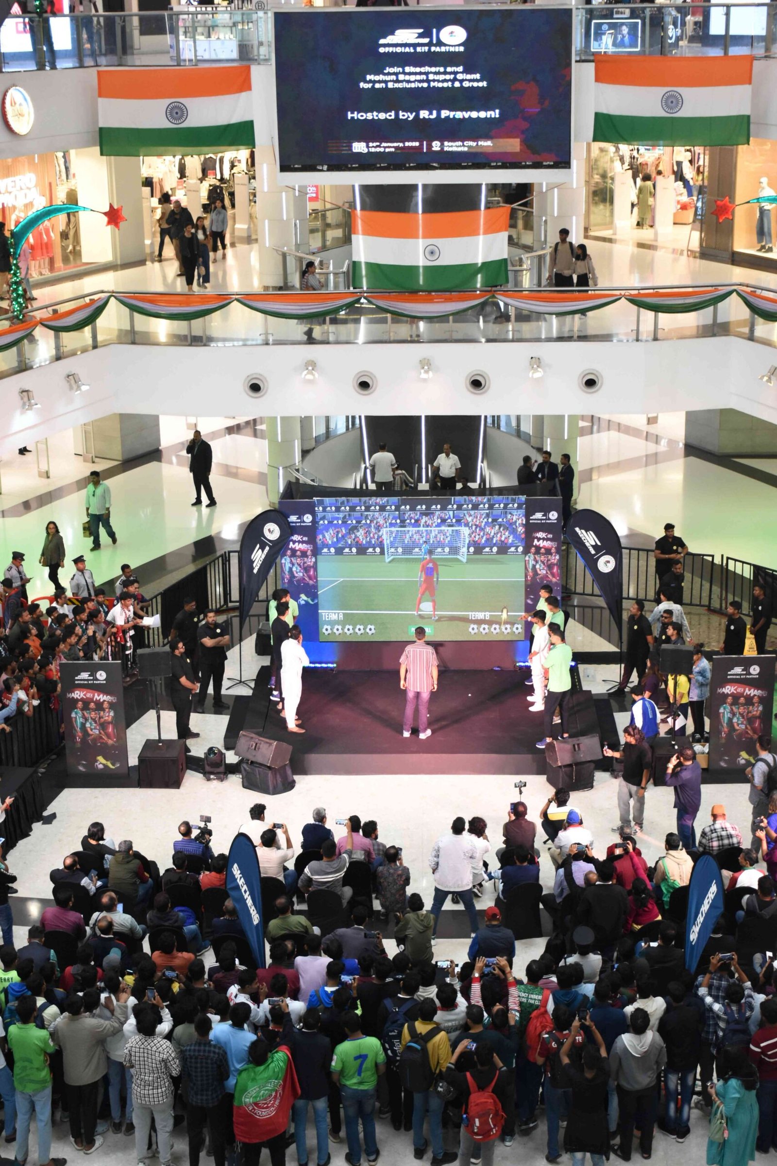 Skechers Hosts Mohun Bagan Super Giant Fan Event in Kolkata