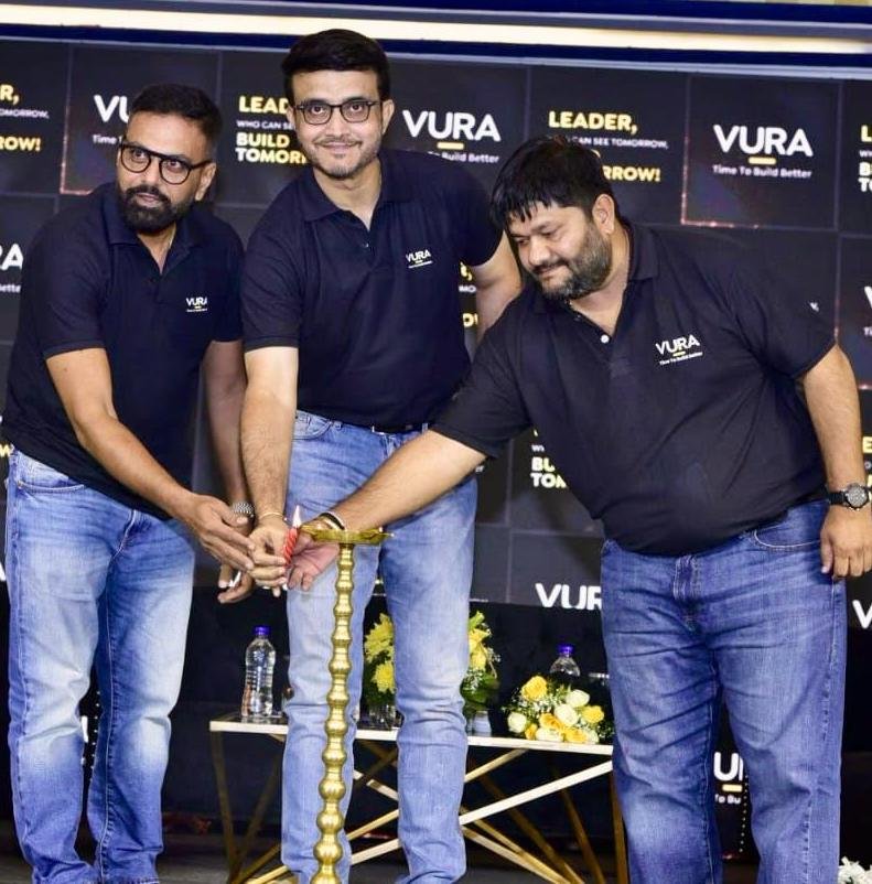 Vura – A Leading Construction Chemical Brand, Announces Sourav Ganguly as Brand Ambassador,
