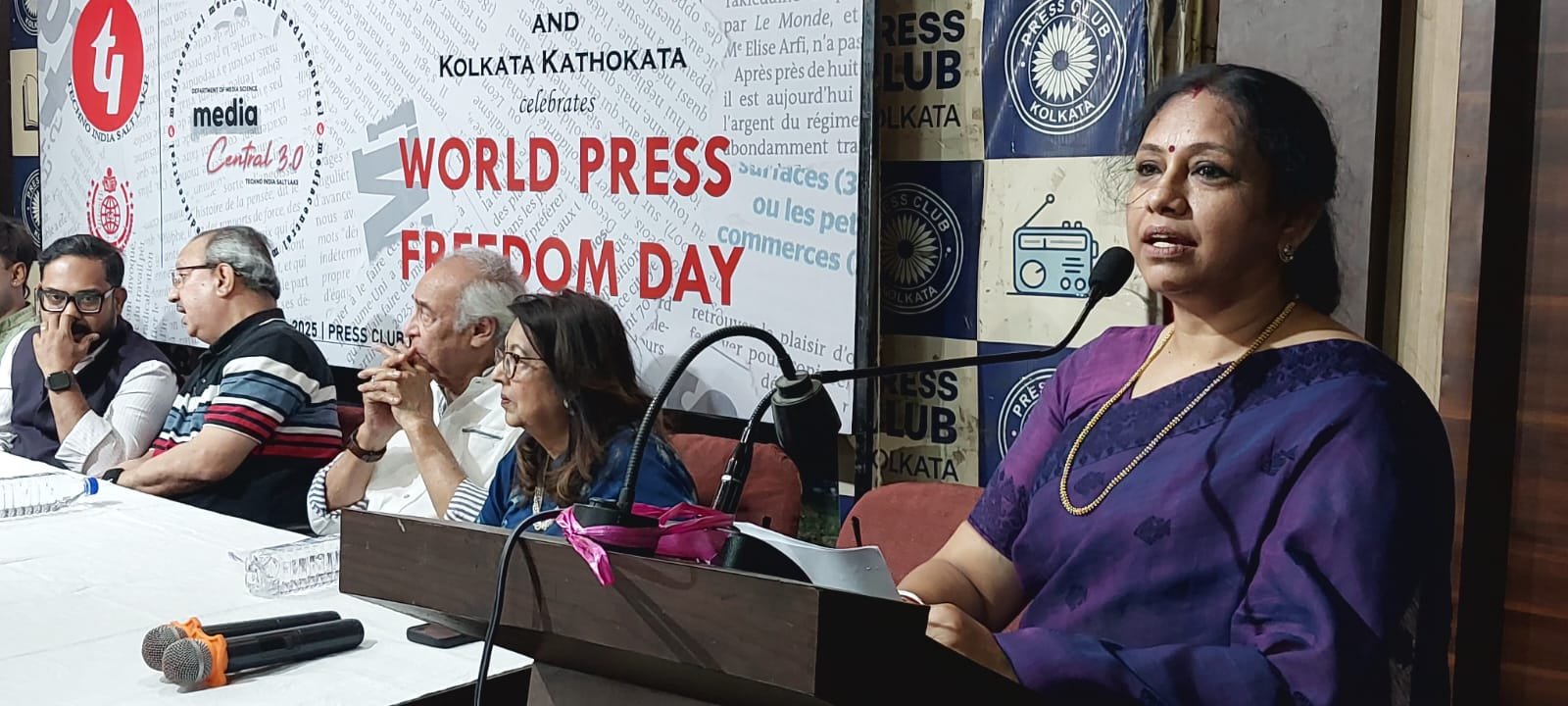 Techno India Group’s “Media Central 3.0 Commemorates World Press Freedom Day In Association With Press Club, Kolkata