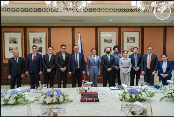 President Marcos Jr of the Philippines meets the Hinduja Group delegation to deepen strategic collaboration