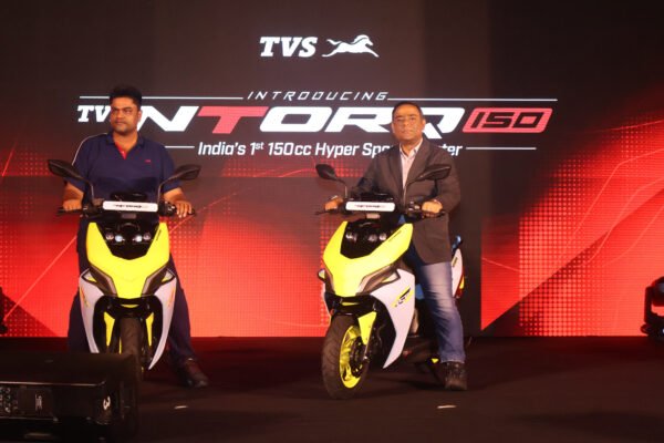 TVS MOTOR COMPANY LAUNCHES TVS NTORQ 150;* - *INDIA’S QUICKEST and FIRST HYPER SPORT* *SCOOTER