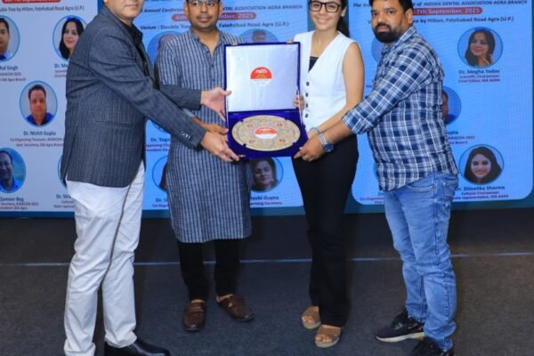 Dabur Red Paste Receives "Dentist Most Trusted Oral Care Brand" Award by IDA Agra