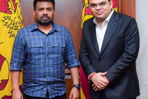 ICC Chairman Mr. Jay Shah met with President of Sri Lanka Mr. Anura Kumara Dissanayake to Discuss Cricket Development