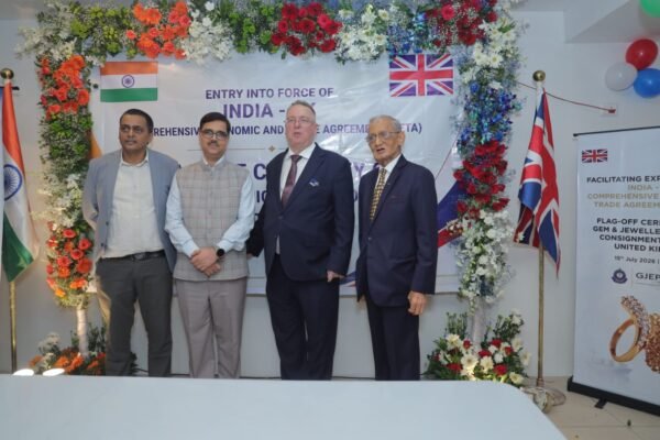 Kolkata Flags Off First Jewellery Export Consignment to the UK Under India–UK CETA