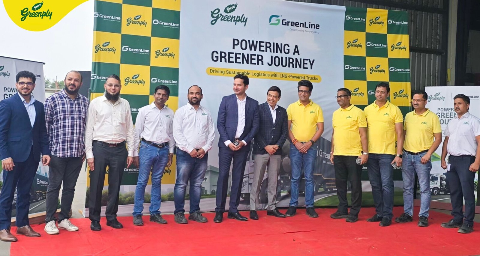 Greenply partners with GreenLine to drive greener logistics with LNG-powered trucks