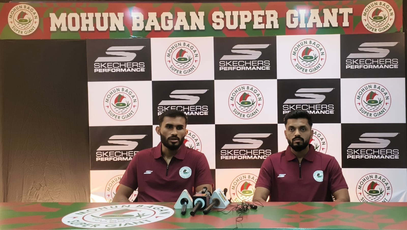 SKECHERS HOSTS MEDIA INTERACTION WITH MOHUN BAGAN SUPER GIANT'S SUBHASISH BOSE AND RAHUL BHEKE IN KOLKATA